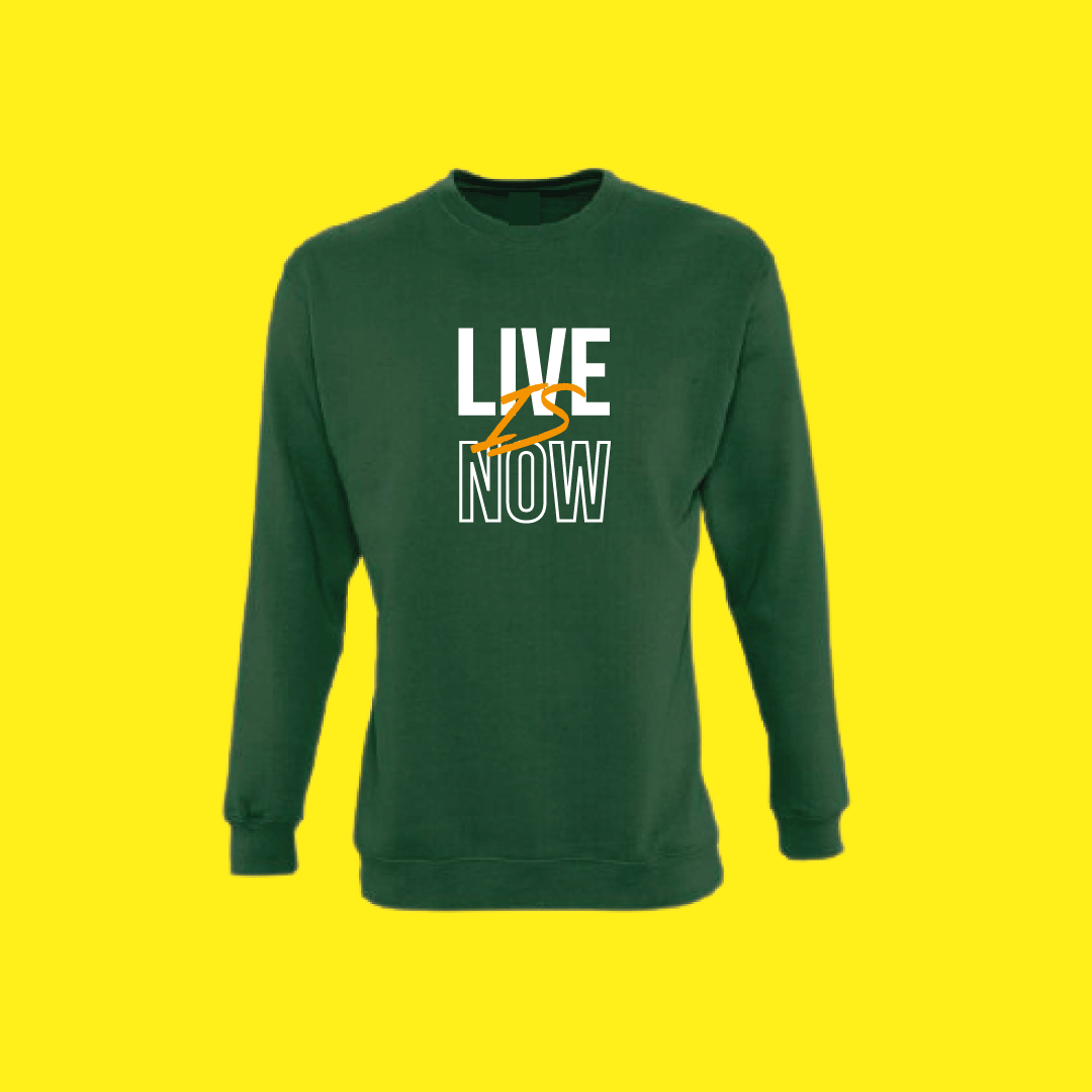 SUDADERA LIVE IS NOW